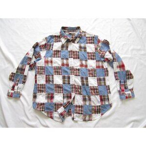 Women Marsh Landing III Button Down Patch Prairie Long Sleeve Shirt Sz 2X(WB148)